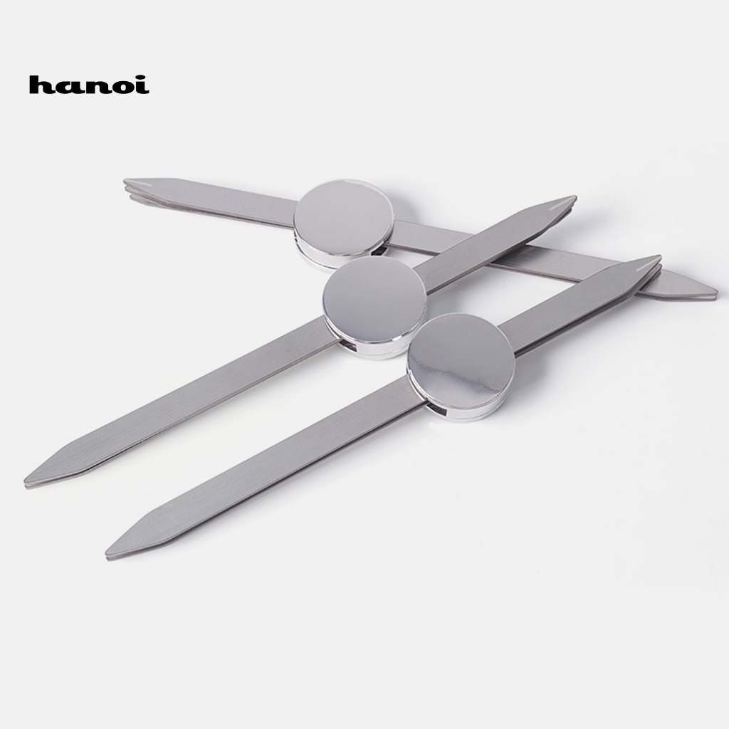 Thước Đo Định Vị Lông Mày Bằng Kim Loại Bền Đơn Giản Tiện Lợi Dành Cho Người Mới Bắt Đầu