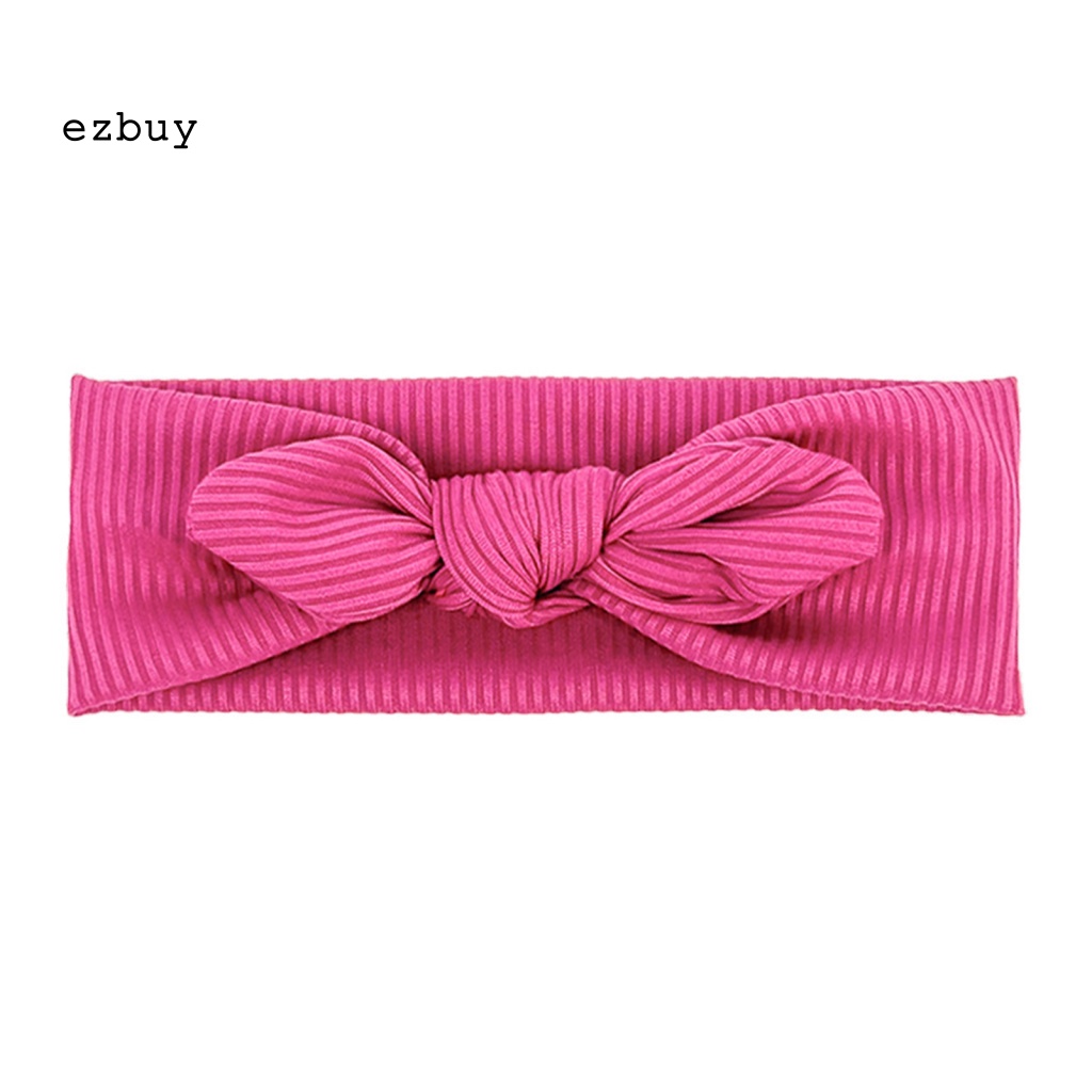 Băng Đô Nơ Cài Tóc Vải Mịn Co Giãn Cho Bé Sơ Sinh