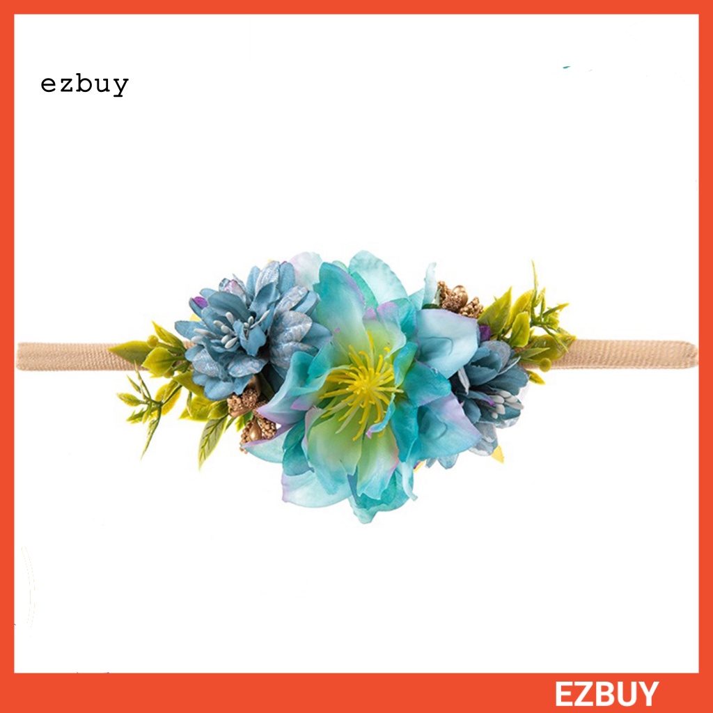 Băng Đô Hoa Hồng Thoáng Khí Sáng Tạo Cho Bé