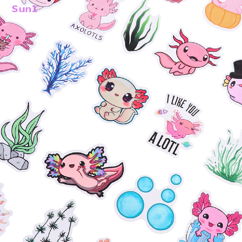 Set 1: 100 Sticker Dán Laptop Hình Động Vật Dễ Thương