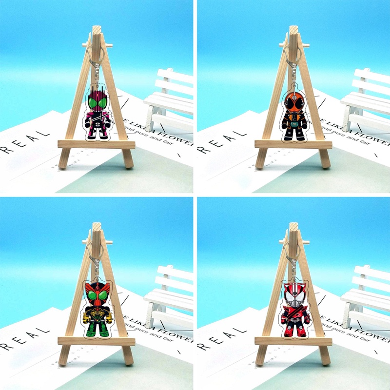 Móc Khóa Acrylic Hình Nhân Vật Maskedrisrider Q Edition