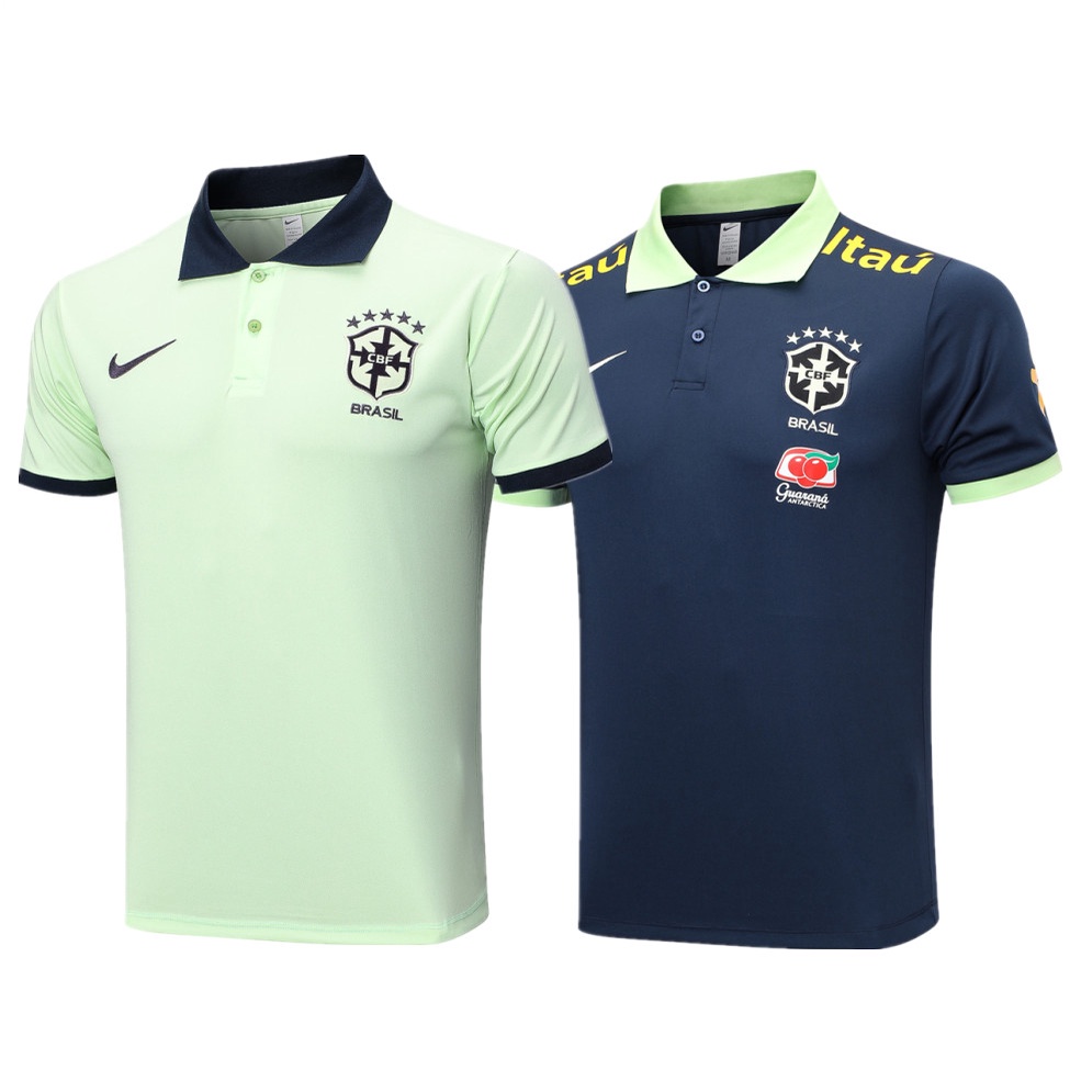 Áo POLO Bóng Đá Brazil Số 23-24 Cho Nam