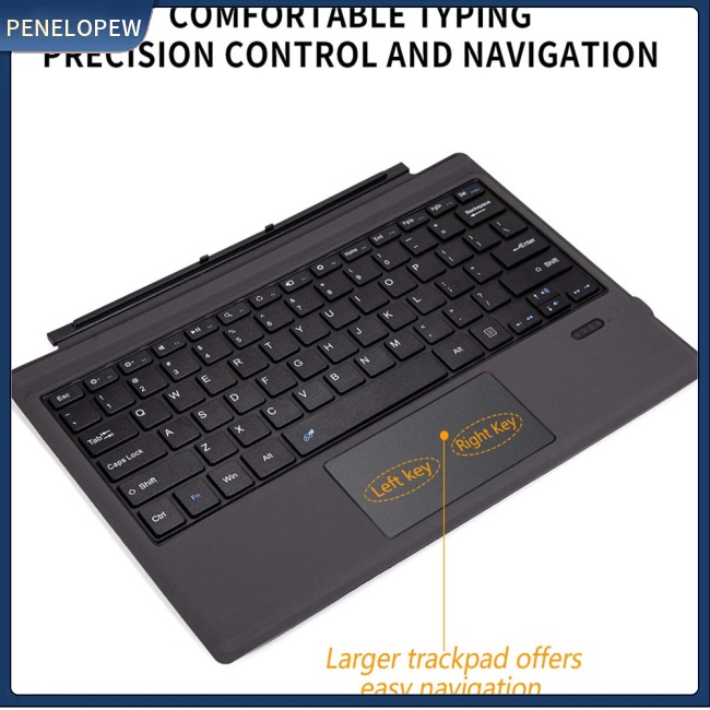 Bàn Phím Bluetooth Không Dây Ft-1089d Có Đèn Nền Cảm Ứng Cho Microsoft Surface Pro 3 4 5 6 7
