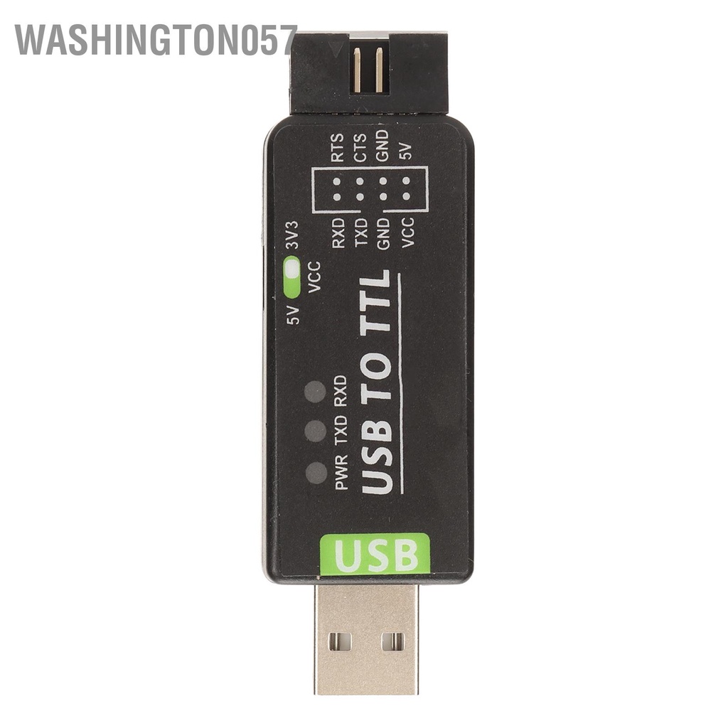 Washington057 Bộ Chuyển Đổi USB Sang TTL Chip FT232RL Nhiều Mạch Bảo Vệ Công Nghiệp Cho Hệ Thống Màu Đen