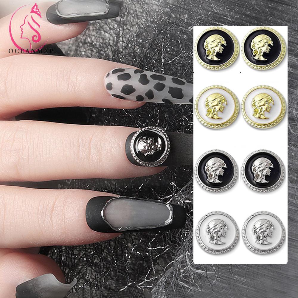 [Hàng mới về] Set 5 Phụ Kiện Trang Trí Móng Tay Nghệ Thuật Phong Cách Nhật Bản 3D