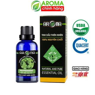 Tinh dầu Bạc hà AROMA Peppermint Essential Oil chai lớn, tinh dầu thiên nhiên, thơm phòng, đuổi muỗi