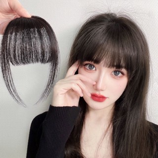 Tóc Giả Nối Dài Mái Ngang Thời Trang Hàn Quốc Dễ Thương Cho Nữ