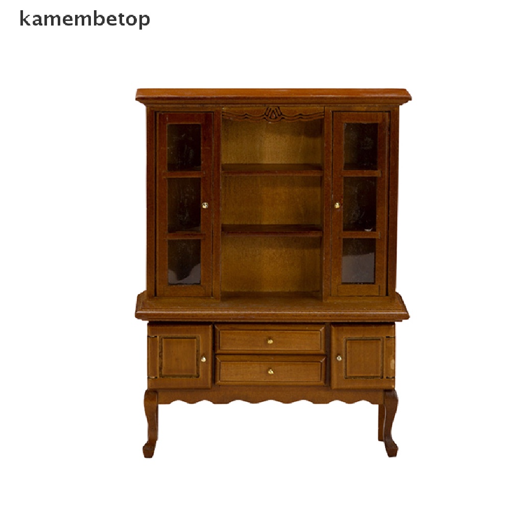 Mô Hình Giường Ngủ Hai Cửa Tỉ Lệ 1: 12 Trang Trí Nhà Búp Bê