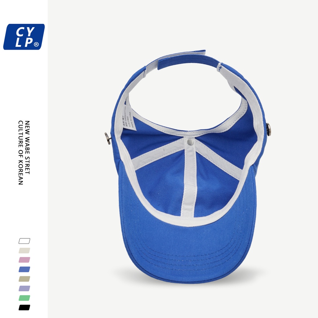 Mũ Lưỡi Trai Nửa Đầu In Chữ Phong Cách Hàn Quốc Thời Trang Xuân Hè Cho Nữ