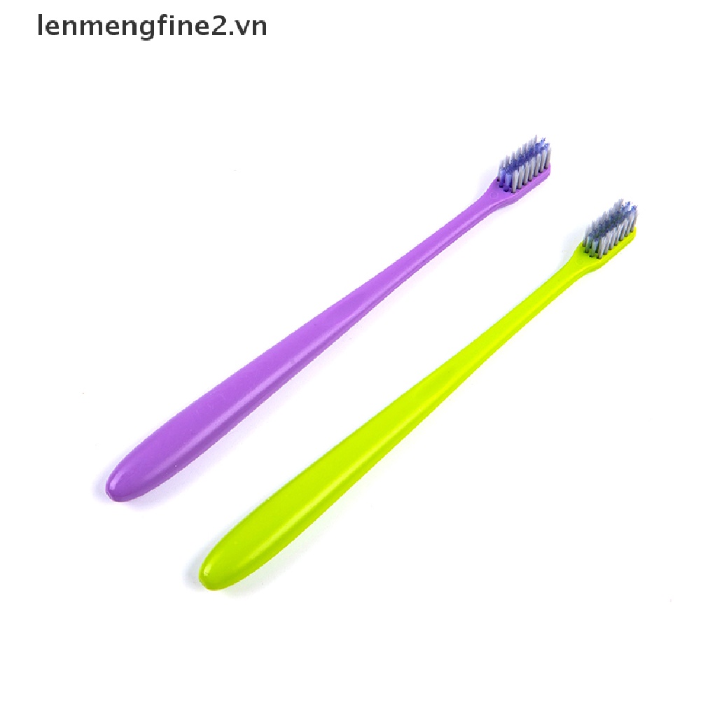 Set 2 Bàn Chải Đánh Răng Chỉnh Hình Chăm Sóc Răng Miệng Không Độc Hại Cho Người Lớn