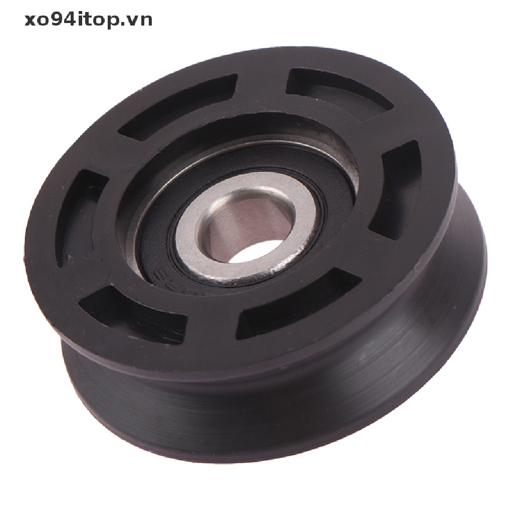 Bánh Xe Ròng Rọc 10 * 50 * 16mm XOITOP Bằng Nhựa Nylon Chống Mòn Có Rãnh Chữ V