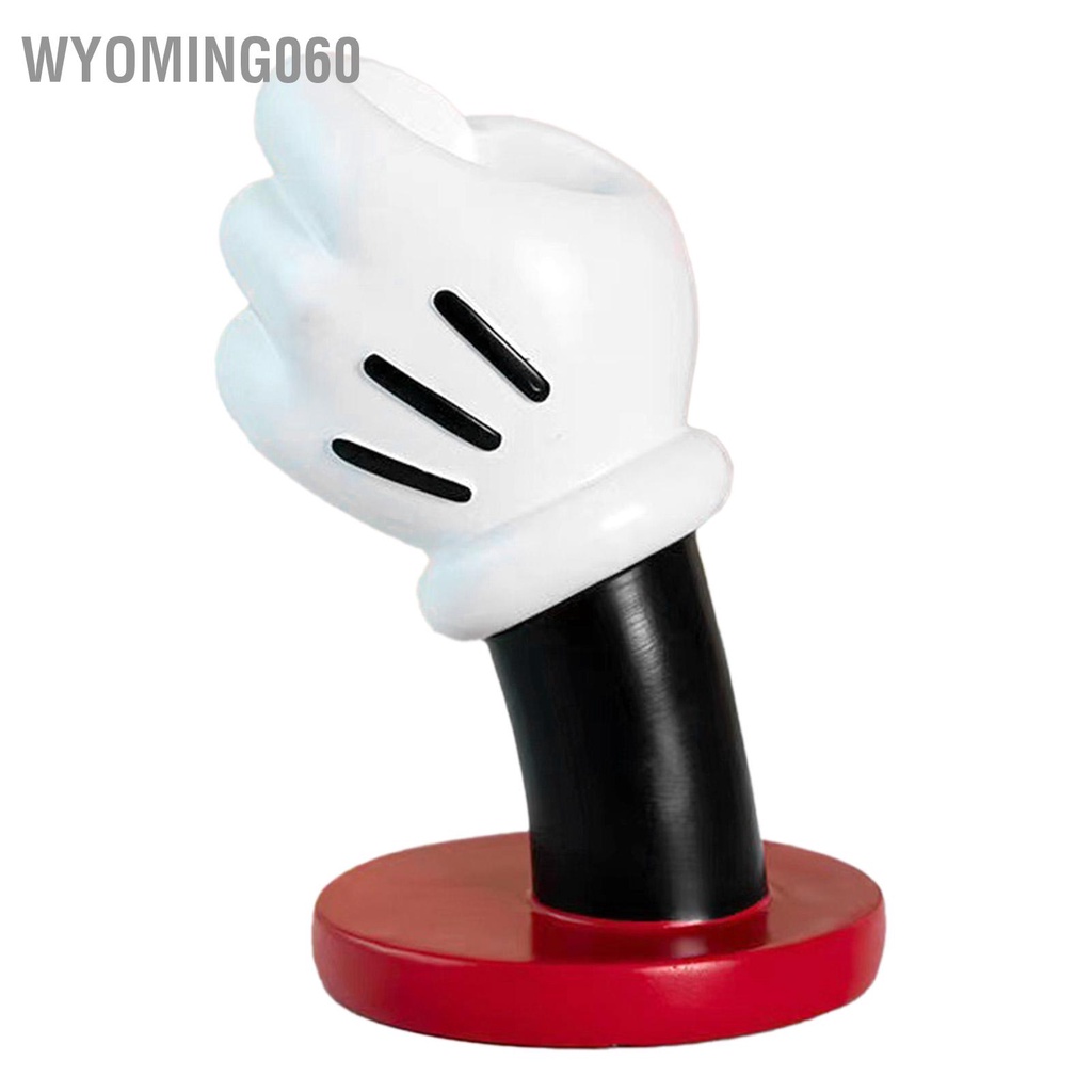 Wyoming060 Bình Hoa Hình Bàn Tay Dễ Thương Làm Sạch Trang Trí Hoạt Cây Hộp Đựng Cho Văn Phòng Tại Nhà