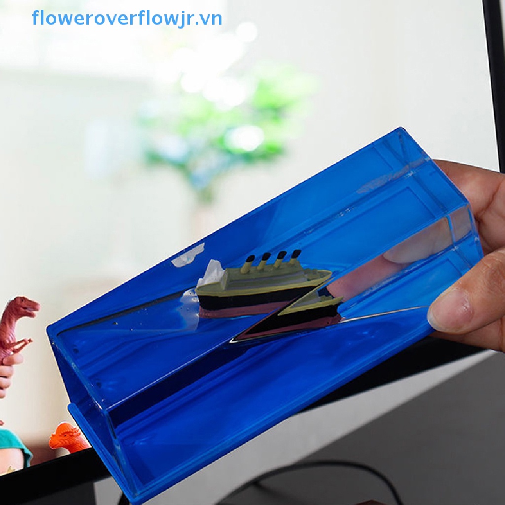 Fjr Đồ trang trí Tàu Thuyền Nổi Bật Chế Độ Chất Lỏng Trang Trí Xe Hơi Tàu Thuyền Không Bao Giờ Bồn Rửa Trang Trí Phòng Ngủ Văn Phòng Li