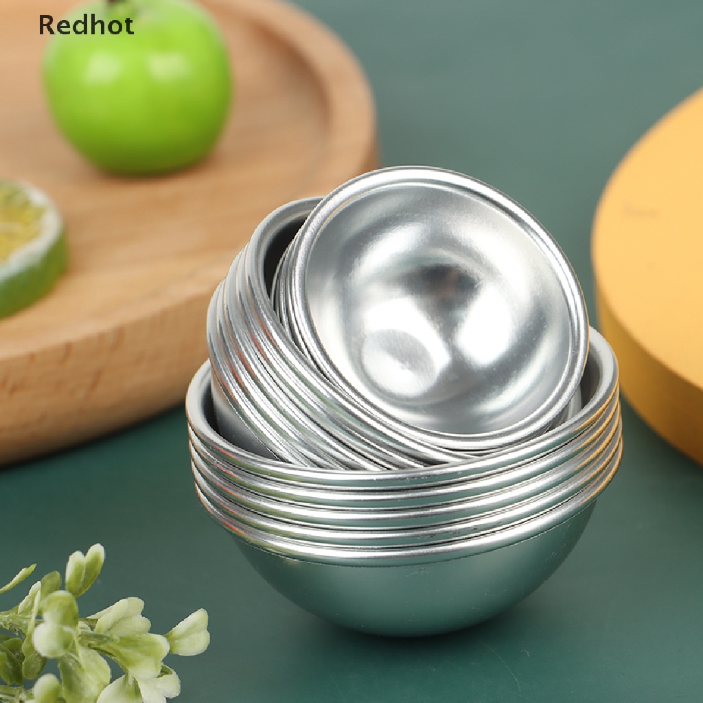 &lt; Redhot &gt; Bộ 5 Khuôn Làm Bánh Hình Bán Nguyệt Bằng Nhôm