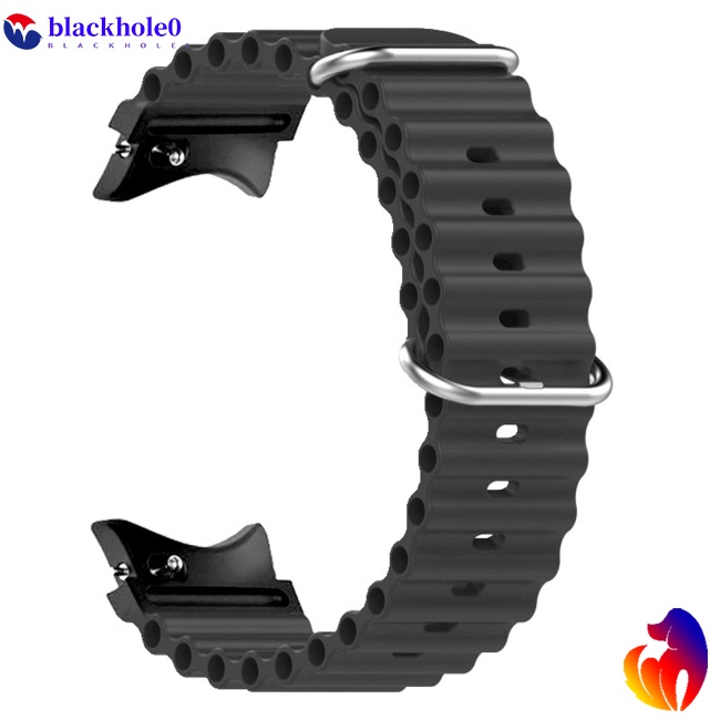 Dây Đeo Silicon Hai Khóa Thay Thế Cho Đồng Hồ Thông Minh Samsung Galaxy Watch 5pro 5 4 45mm