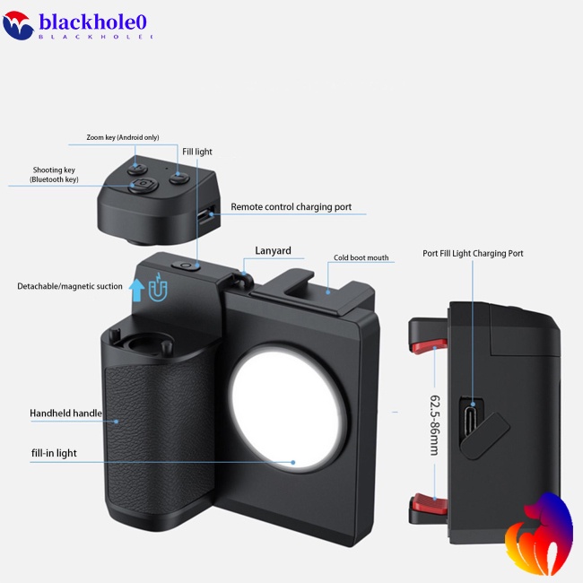 Tay Cầm Chống Rung Ph-10 Có Thể Sạc Lại Được Cho Điện Thoại