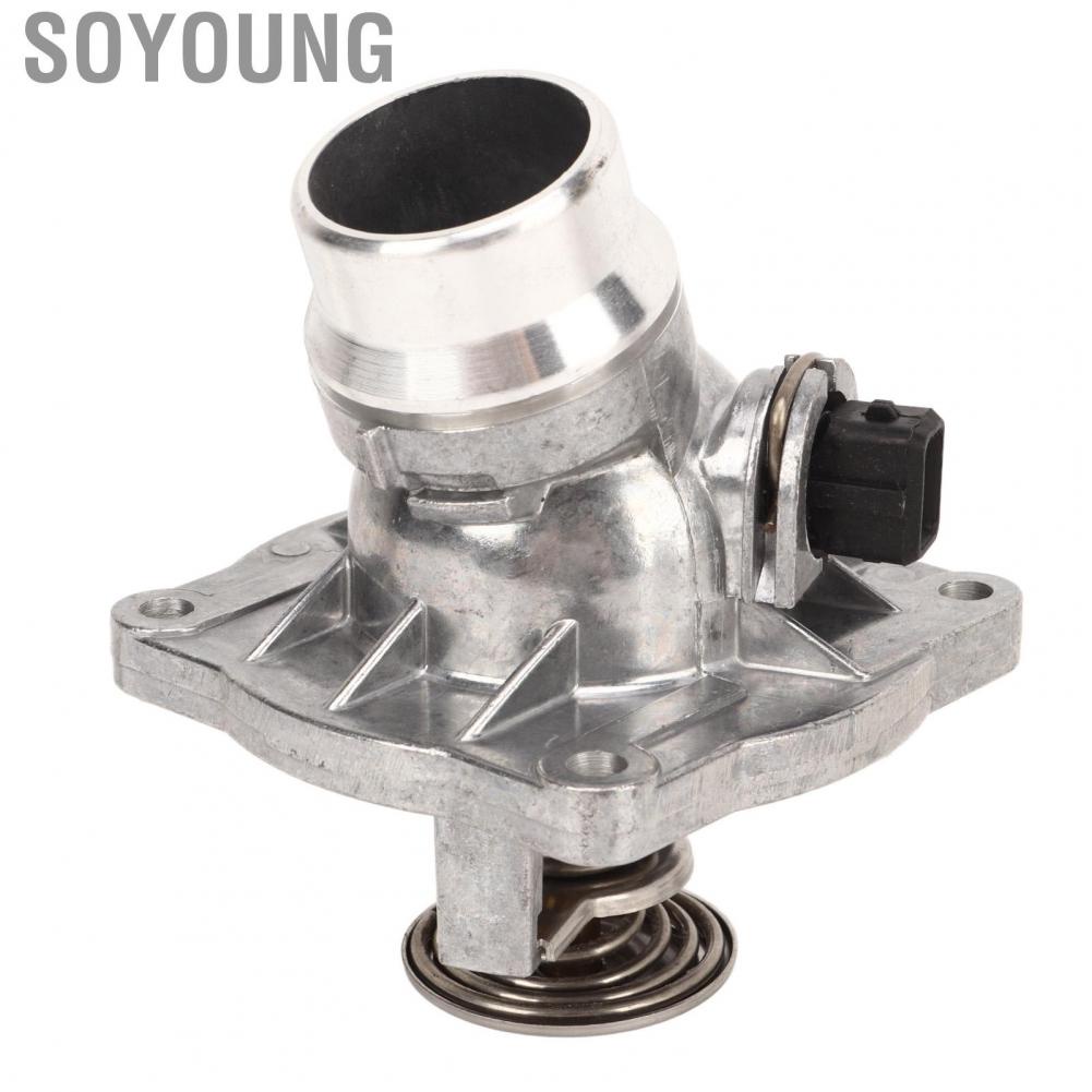 Soyoung 11531436386  Heat Resistant ABS Metal Sturdy Structure Coolant Thermostat Housing High Strength for 540i 740i 740iL X5