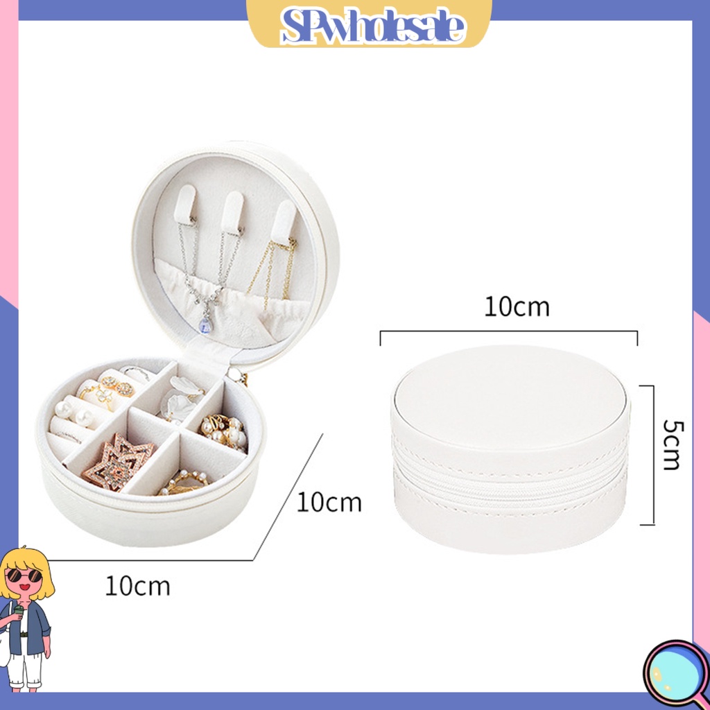 <SPwholesale> Hộp Đựng Trang Sức Chống Nước Chống Ẩm Phong Cách Đơn Giản