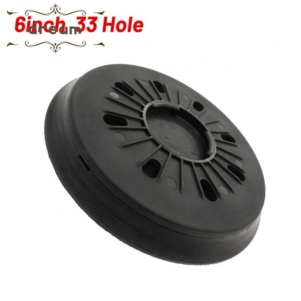 【DREAMLIFE】Sanding Pad 6inch For Disc Heat-resistant Highly-resilient Hook&amp;Loop Plate