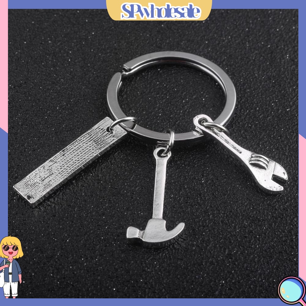 &lt;SPwholesale&gt; Móc Khóa Dụng Cụ Khắc Chữ Ông Già Noel Quà Tặng Sinh Nhật