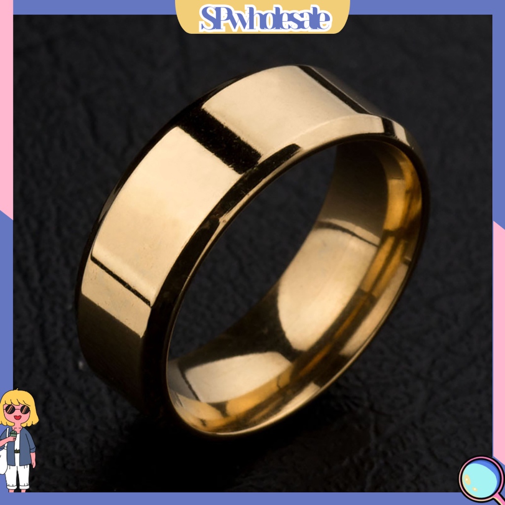 [SPwholesale] Nhẫn kiểu dáng đơn giản thời trang cho nam và nữ