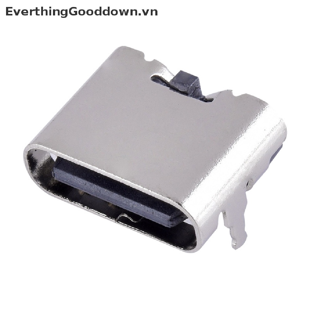 Bộ 10 Ổ Cắm 2 Chấu Micro USB Type C USB 3.1 Type-C Chuyên Dụng Cho Sạc Điện Thoại