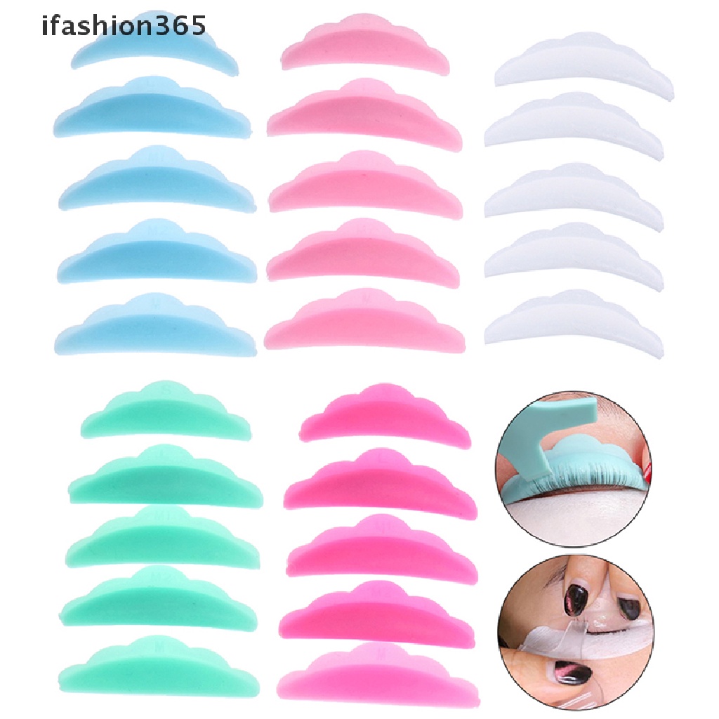 Set 5 Cặp Đệm Uốn Cong Lông Mi Thời Trang ifashion365