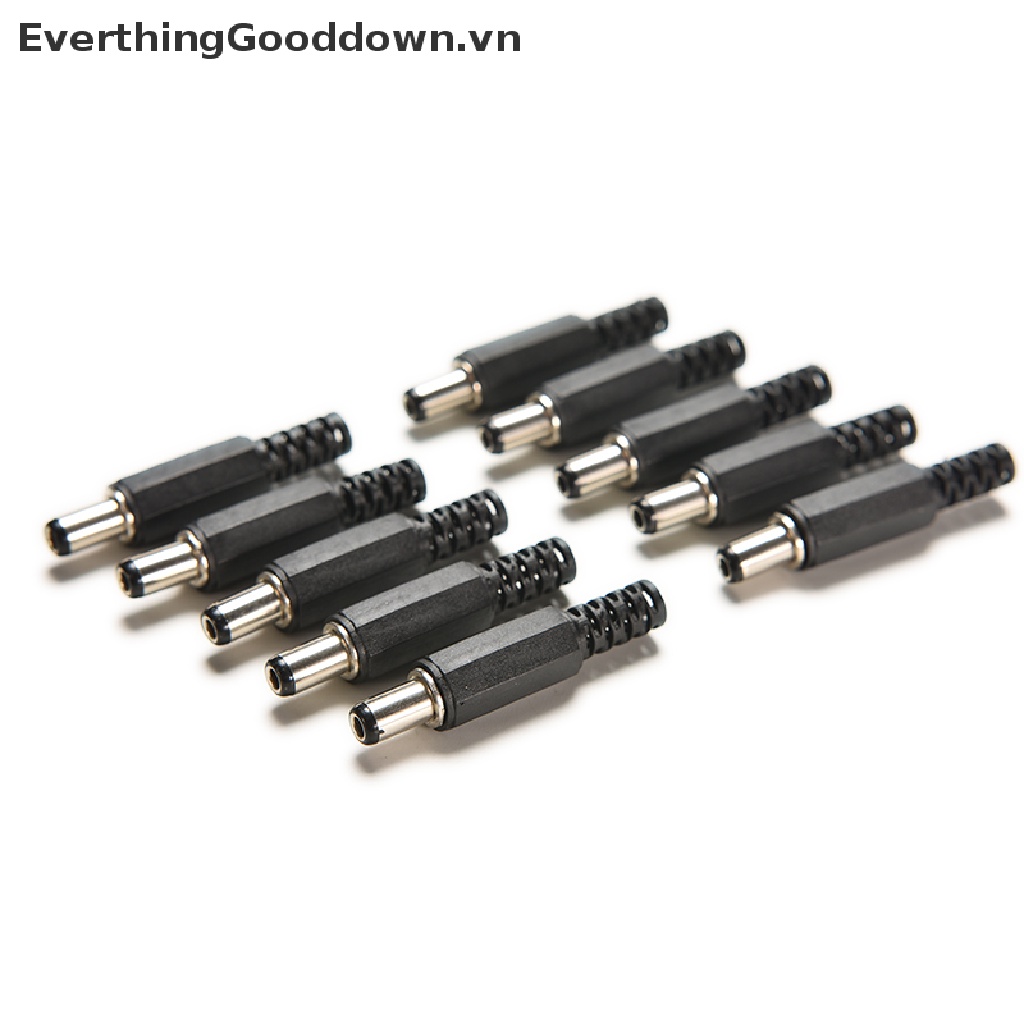 Set 10 Phích Cắm DC 2.1mm / 5.5mm Chuyên Dụng Dành Cho CCTV