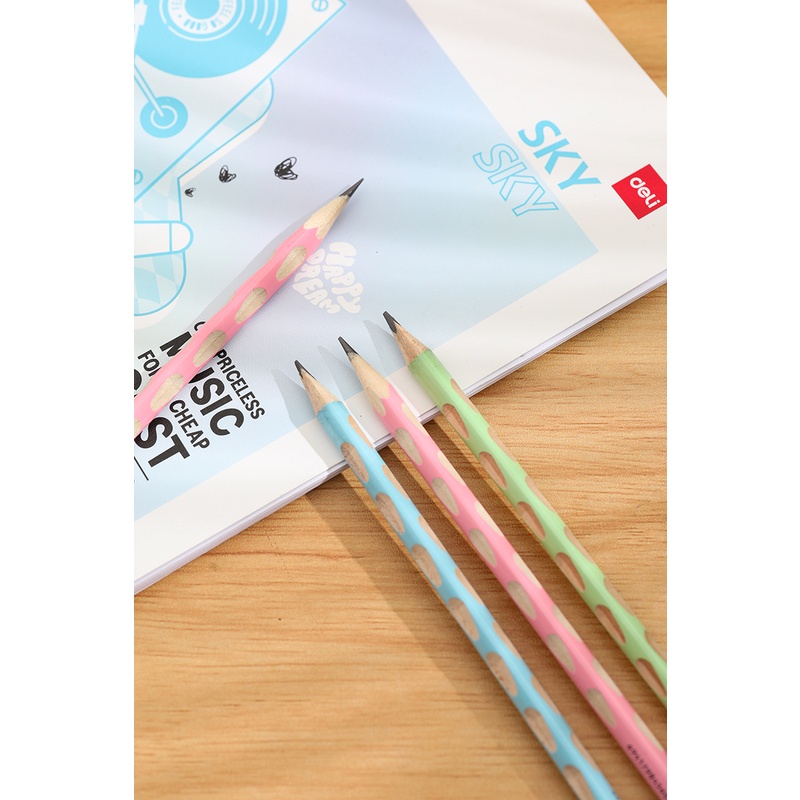 Bút Chì Định Vị Deli 2B - Phiên Bản Sơn Tùng M-TP Giới Hạn - Deli C32-2B - Màu Xanh Lá