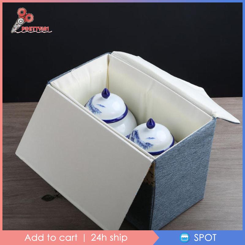 [Prettyia1] Lọ Gốm Đựng Hoa Gừng Phong Cách Trung Hoa Cổ Điển