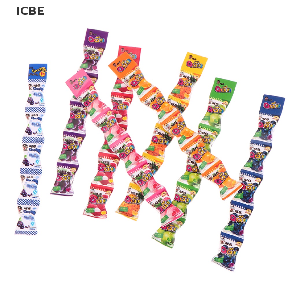 Ic Đồ Chơi Búp Bê Mini QQ Gummy Kẹo Hương Nho QQ Kẹo Trang Trí Nhà Cửa