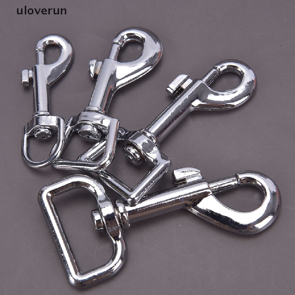 Uloverun Bộ Dây Xoay Bằng Kim Loại Kèm Khóa Cài Dành Cho Cún Cưng vn