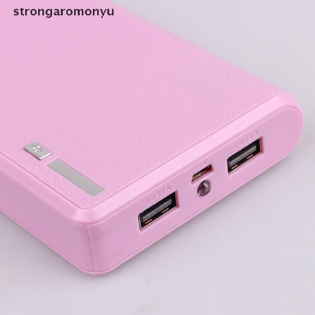 Hộp Đựng Bộ Nguồn 5V Hai Cổng USB Không Hàn 4 * 18650