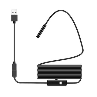 Endoscope Waterproof Borescope Inspection Camera 8 LED Practical Tools,