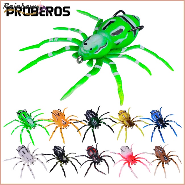 Mồi Câu Cá Giả Hình Con Nhện Mềm 7.5cm 7g