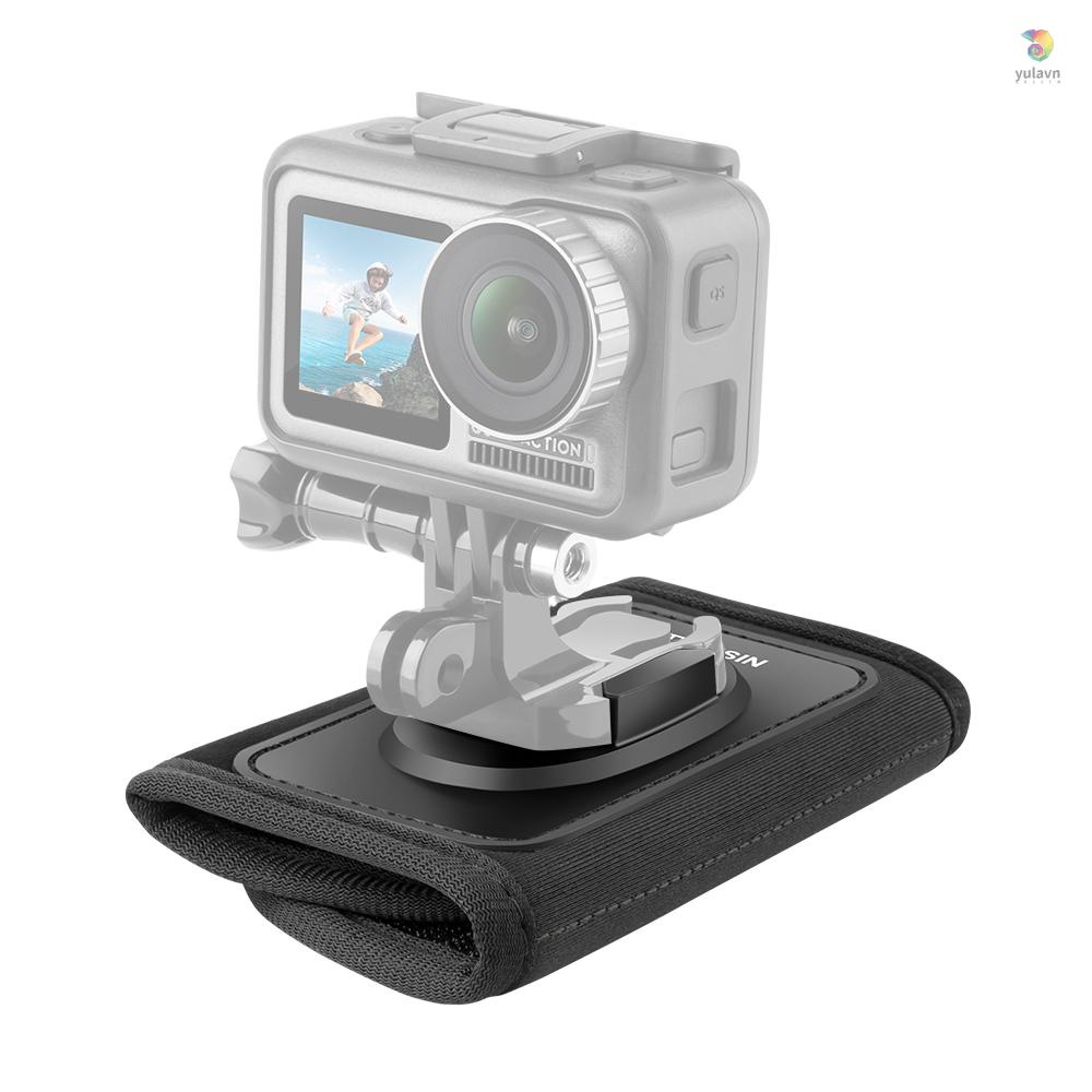 TELESIN Kẹp Giữ Máy Ảnh Thể Thao DJI OSMO Pocket 8 / 7 / 6 / 5 SJCAM