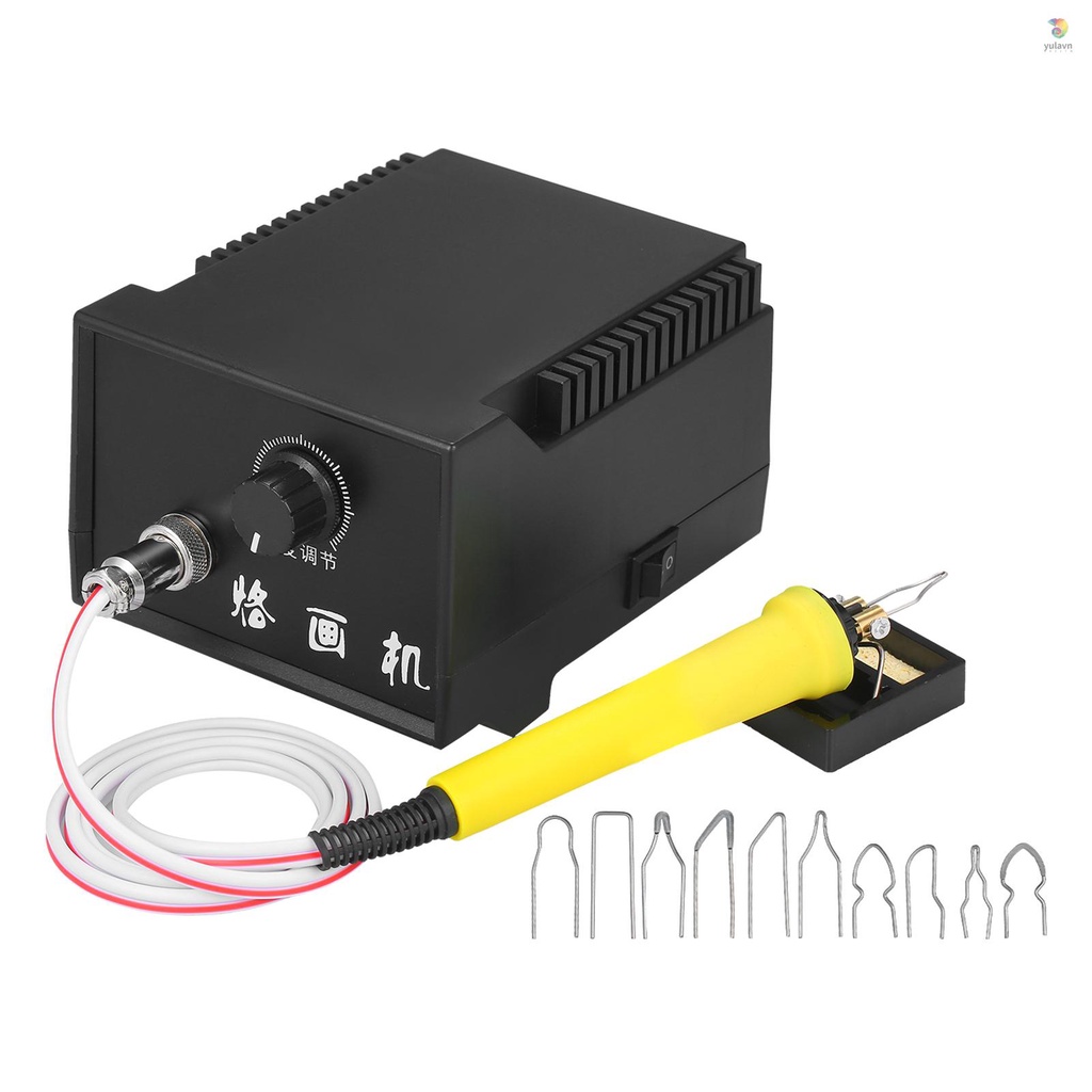 Bộ 16 Dụng Cụ Đốt Gỗ 0 Cái 60W 220V 16 Món Có Thể Điều Chỉnh°C-800°C Máy Hàn Điện Kèm 1 Bút Hàn Có Thể Điều Chỉnh Nhiệt Độ Và 10 Phụ Kiện