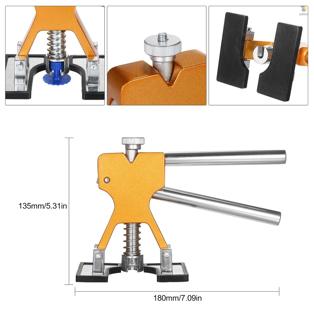 Bộ Dụng Cụ Phục Hồi Vết Lõm Xe Hơi Kèm 22 Đầu Tab Loại Bỏ Vết Lõm