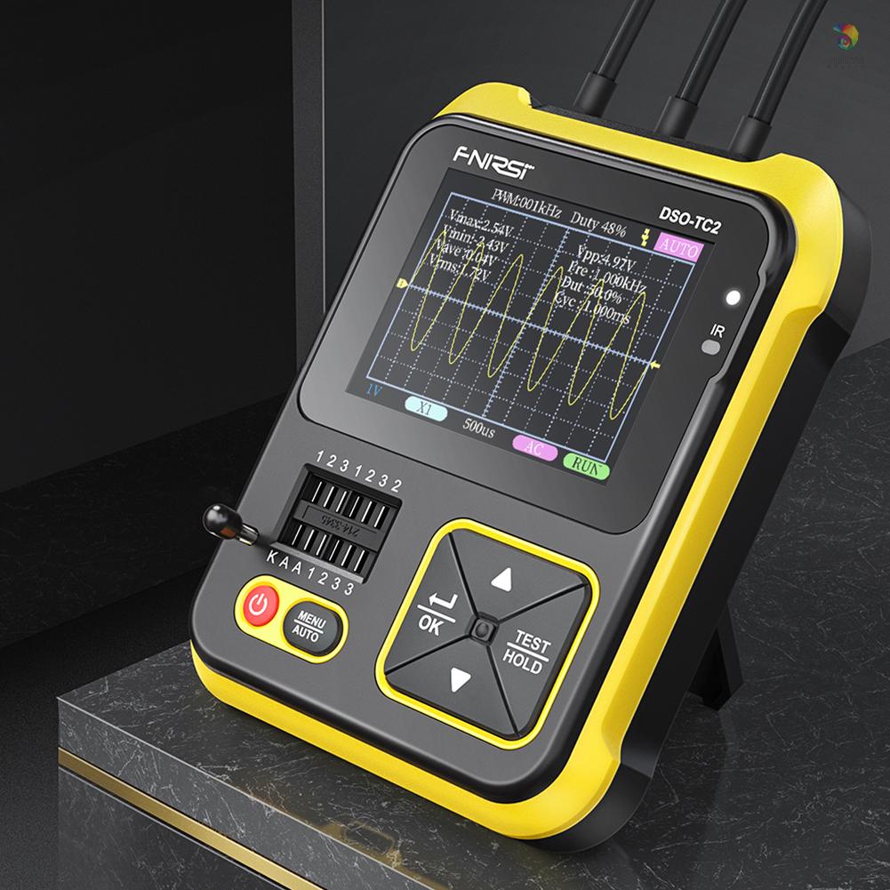 Máy Đo Dao Động Cầm Tay 200kHz Màn Hình Vuông 2.4 Inch Có Đèn Nền Đa Năng