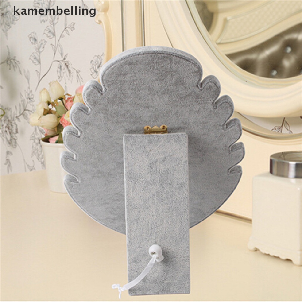 Giá Đỡ Trưng Bày Trang Sức Hình Ngọn Lửa Bằng Nhung