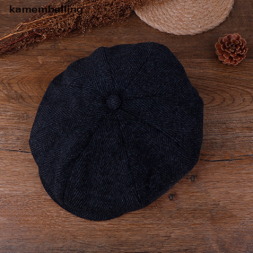 Kamembelling Mũ Beret Thời Trang Cá Tính Cho Nam