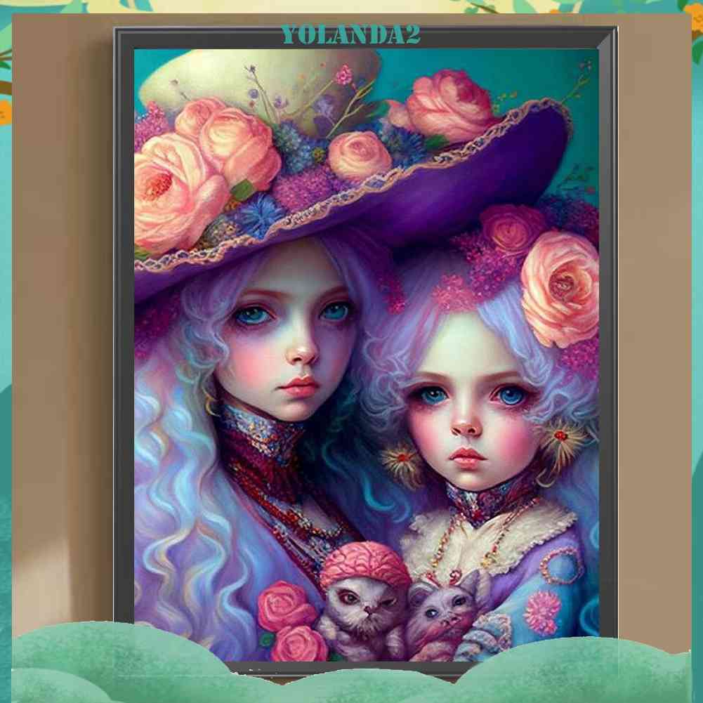 Tranh Đính Đá Kim Cương Toàn Bộ 5D DIY Hình Vẽ Hoa Trái Cây Trang Trí Nhà Cửa