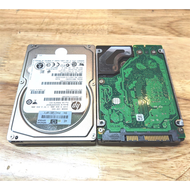 Ổ cứng máy chủ SAS 2.5" 6Gbps 10k rpm dung lượng từ 300G