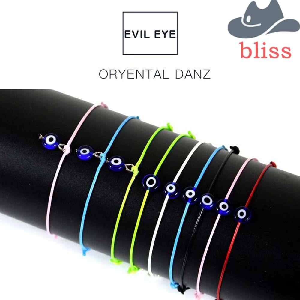 Vòng Tay Bùa May Mắn Màu Đỏ Đen Handmade Có Thể Điều Chỉnh Độ Dài