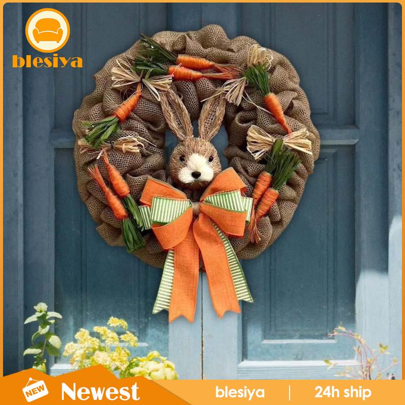 [Blesiya] Vòng Hoa Cà Rốt / Thỏ Phục Sinh Nhân Tạo 17.7 ''