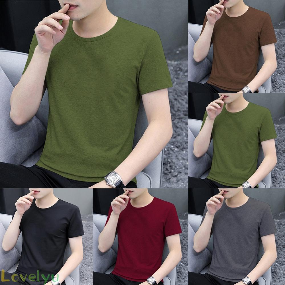 ⭐2023 ⭐Shirts Beach Undershirts Breathable Workout Fitness Formal Grm Round Neck