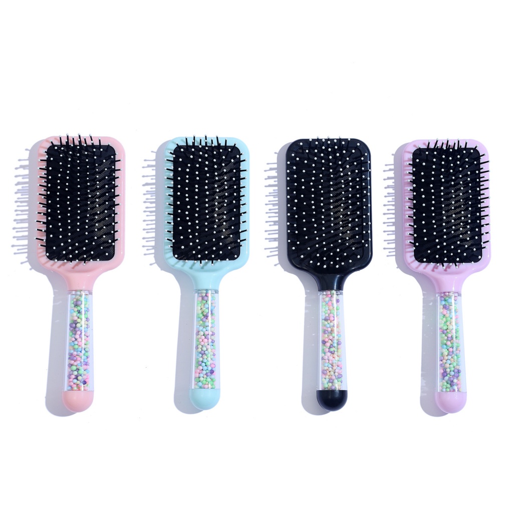 Lược Chải Tóc Đệm Khí Hình Vuông In Họa Tiết Hoạt Hình Dễ Thương Cho Bé