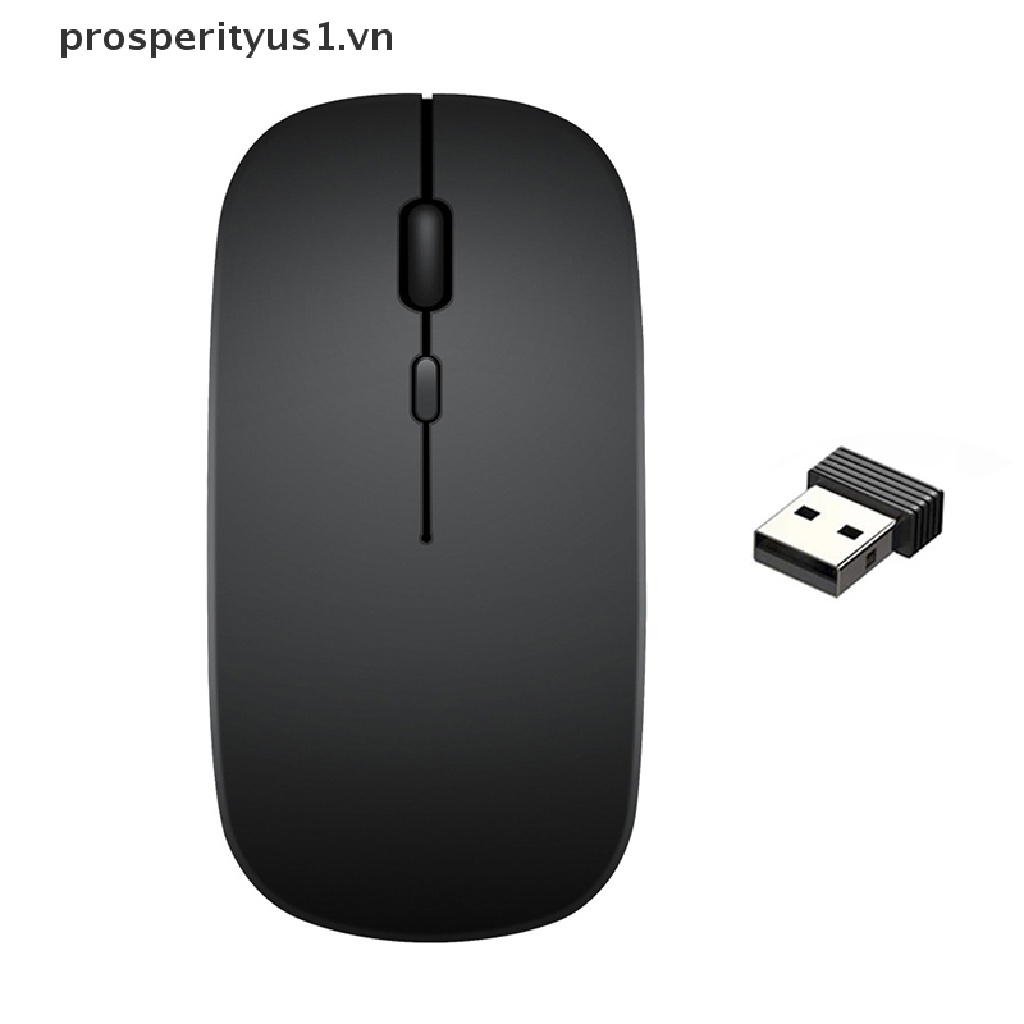 Chuột không dây prosperityus1 2.4G Mini Không Gây Tiếng Ồn Tiện Dụng Cho Gia Đình / Văn Phòng
