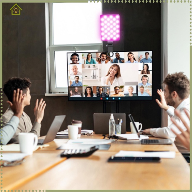 Đèn Chụp Ảnh Selfie Dạng Kẹp SAM V11rgb Cho Điện Thoại Di Động