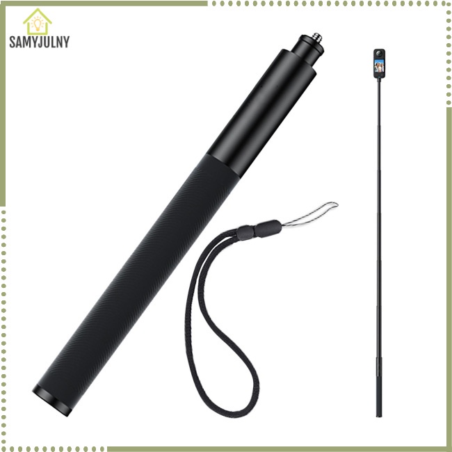 Gậy Tự Sướng Kéo Dài Kèm Dây Đeo Silicon Cho Máy Ảnh One Rs / X3